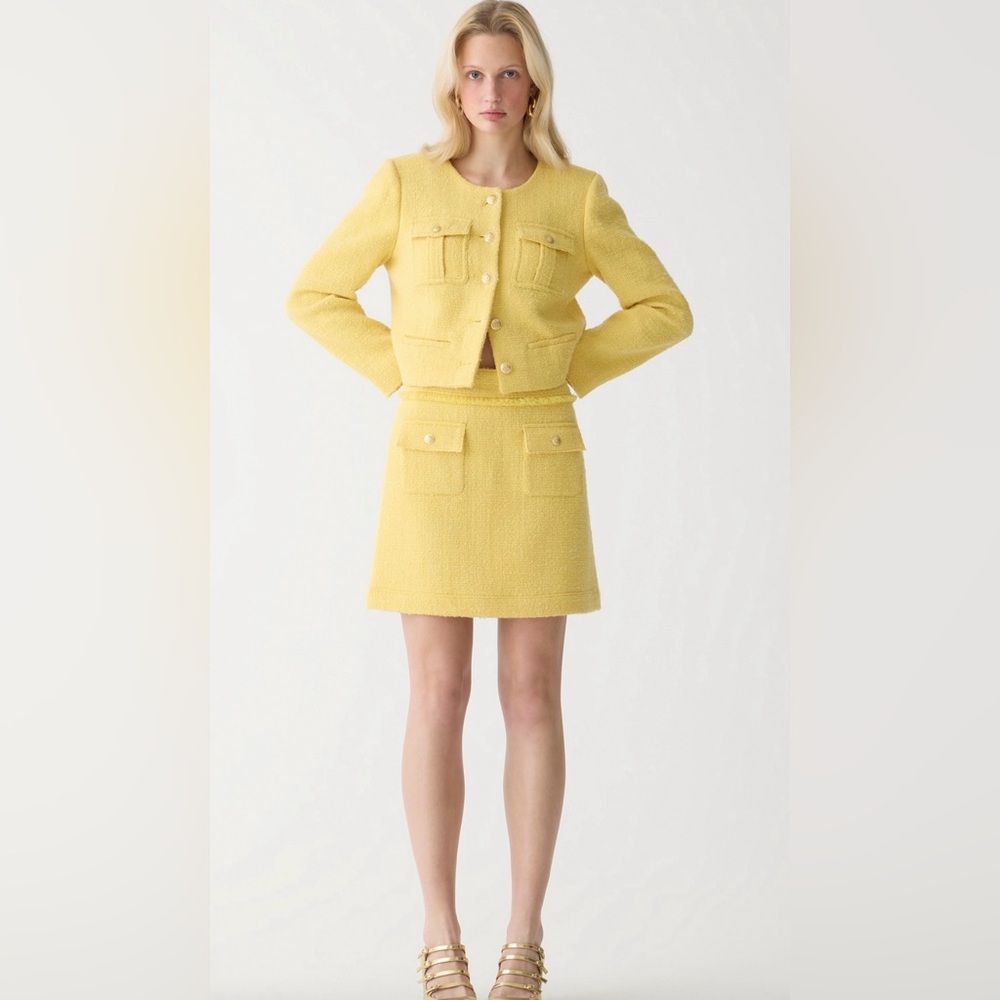 J.Crew Patch-pocket mini skirt